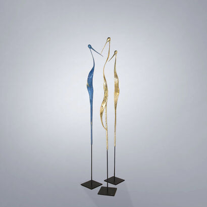 Birds - a Sculpture & Installation Artowrk by Liselotte Andersen