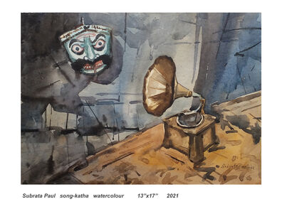 Sound of morning  - A Paint Artwork by Mr. Paul or painter babu