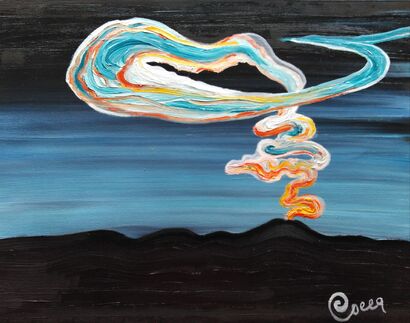La nebulosa - A Paint Artwork by Cocca