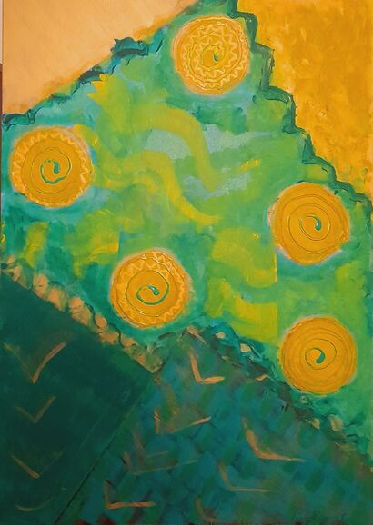 GIRANDOLE - a Paint Artowrk by PINA ESPOSITO