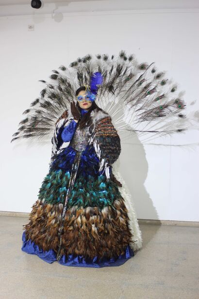 The peacock - a Art Design Artowrk by Afafe KAZIZ