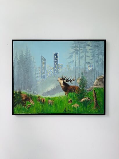 Urban Murmurs - a Paint Artowrk by Rainer Pawlaczyk