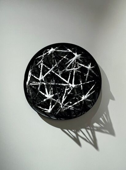 Moon states - “Woven moon” - a Sculpture & Installation Artowrk by Veselina / Ina / Damyanova 