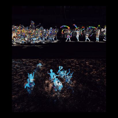 Buffering Reality - a Photographic Art Artowrk by Zisheng Huang