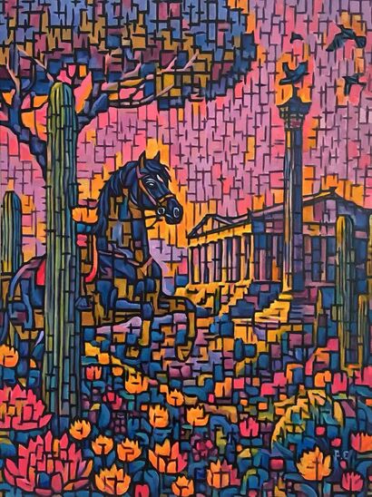 Utopia - a Paint Artowrk by Chong Fu