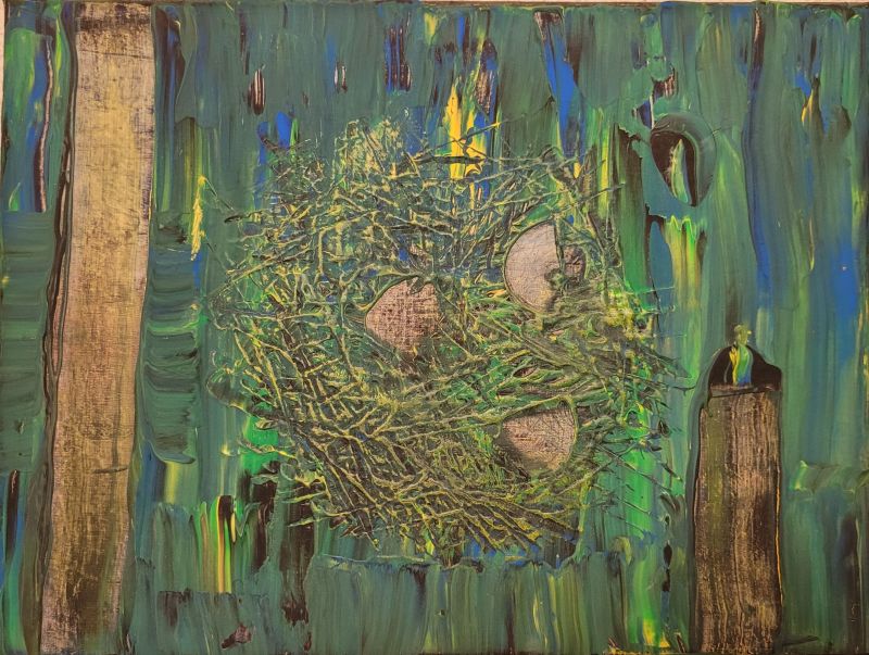 Da geht mir ein Licht auf - a Paint by Brigitte Sannemüller