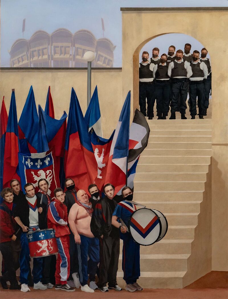 Ultras - a Paintings by Louis ACCARD