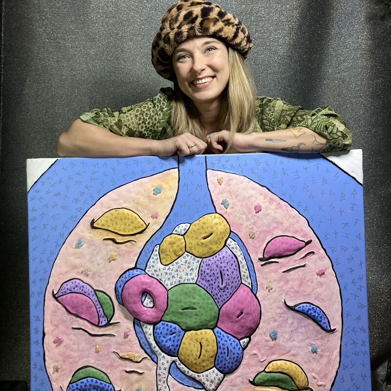 Mi breakfast  - a Paintings by Glarrz