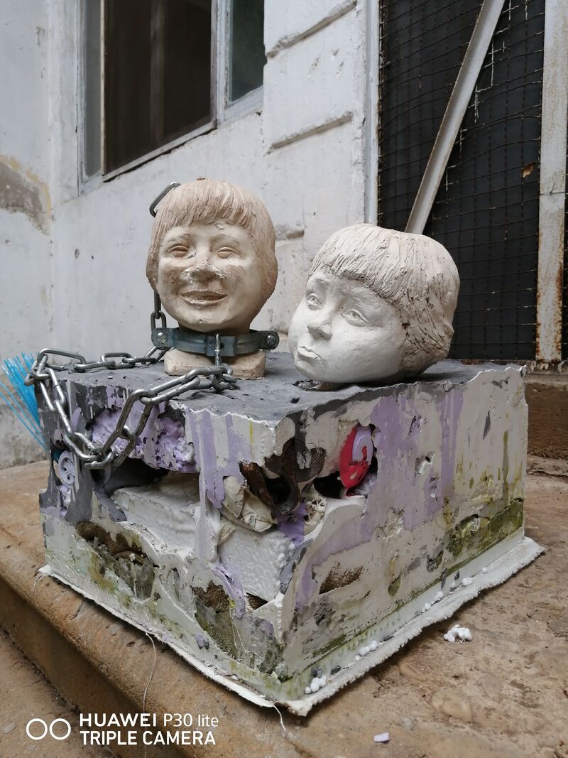 Instability in childhood - a Sculpture & Installation by Faten