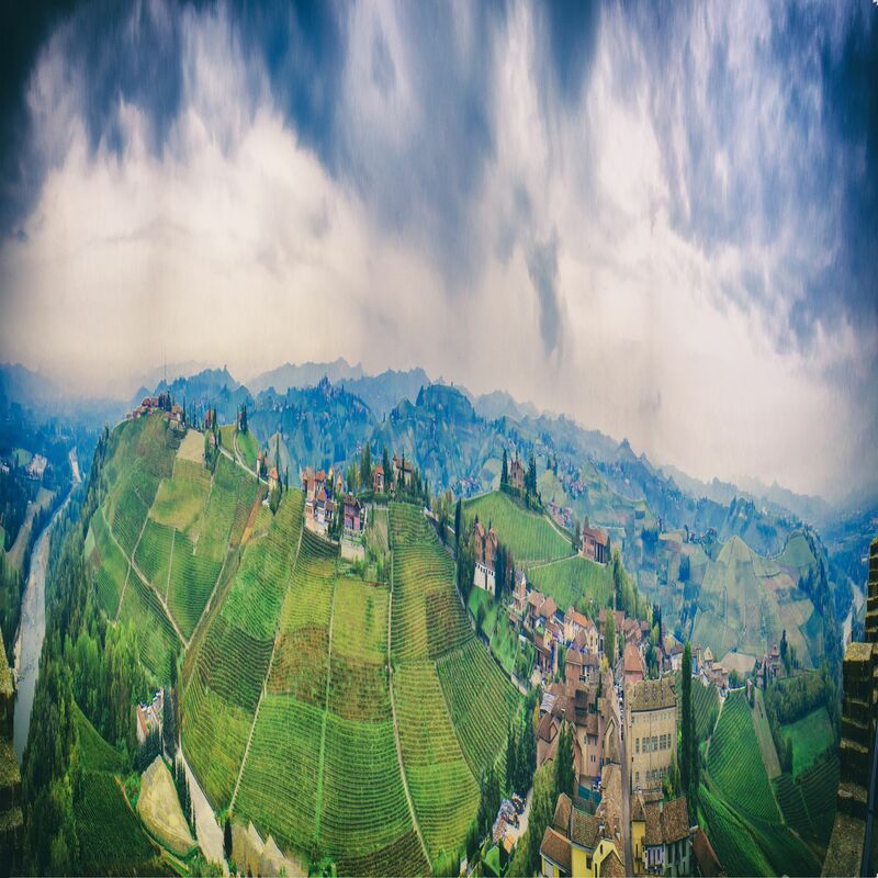 Langhe landscape  - a Photographic Art by Toseca