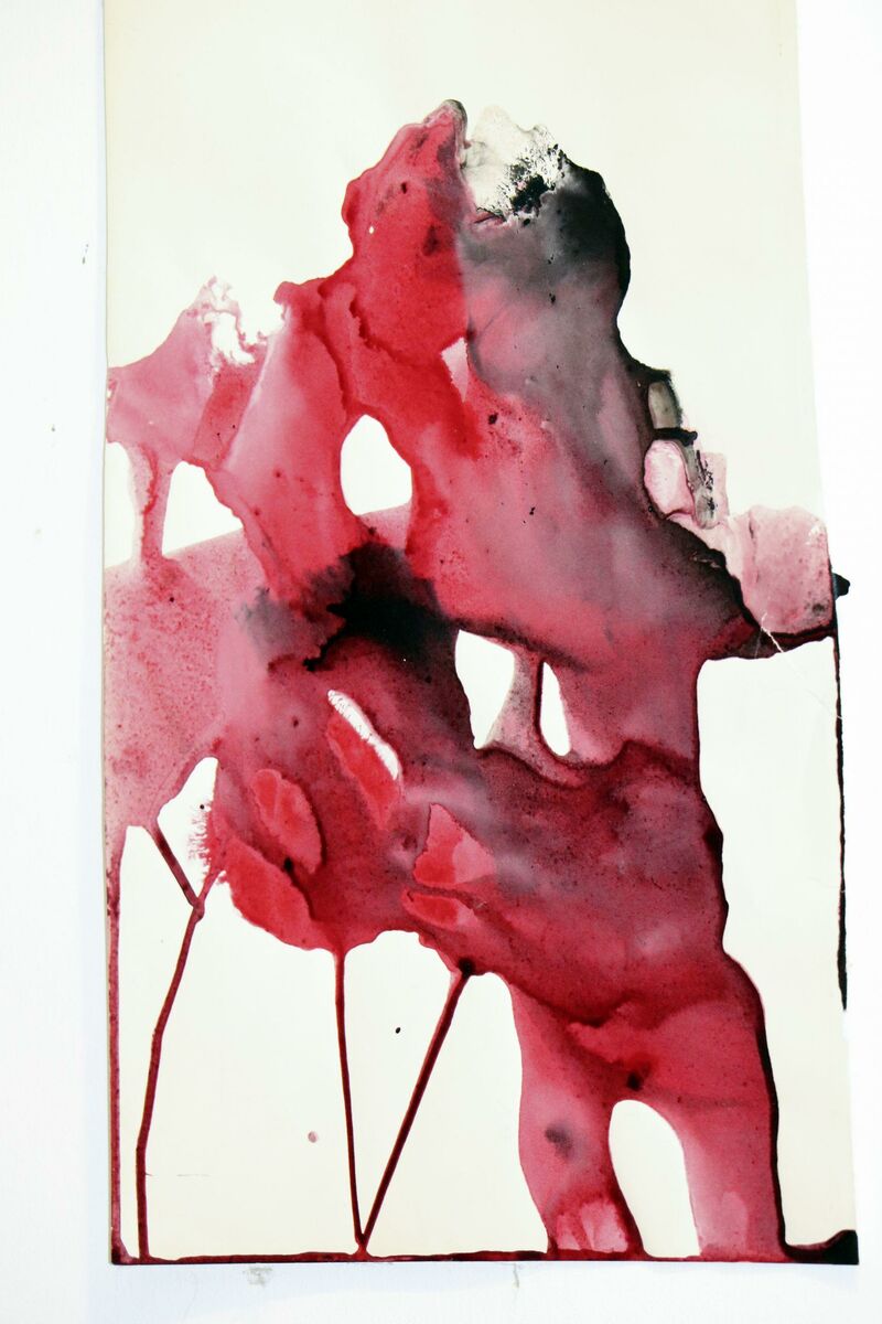 Phallus - a Paintings by Viktoria Fellner 