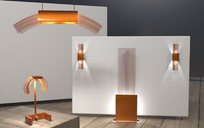 lamp 2 - A Art Design Artwork by Manfred Wolf