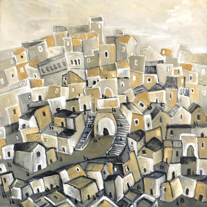 Ciudadela - A Paint Artwork by Alonso