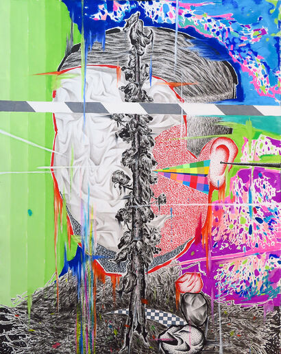 Illuminate the self - a Paint Artowrk by Shouhui Lu