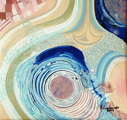 L'occhio del ciclone - A Paint Artwork by Lorenzo Lombardo
