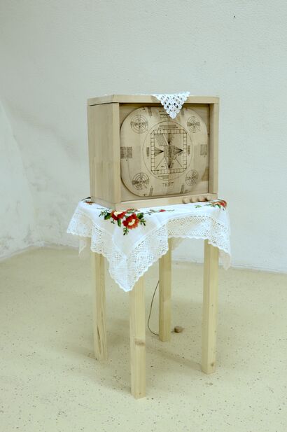 EcoTv-Tribute to Cargo Cults-Homage to Grandmas - a Sculpture & Installation Artowrk by midzo