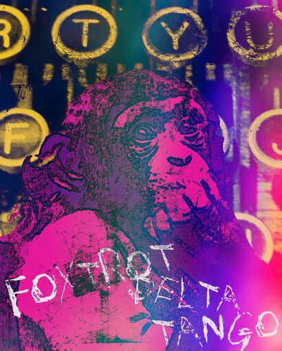 infinite monkey 012 - a Photographic Art Artowrk by JW Andrew