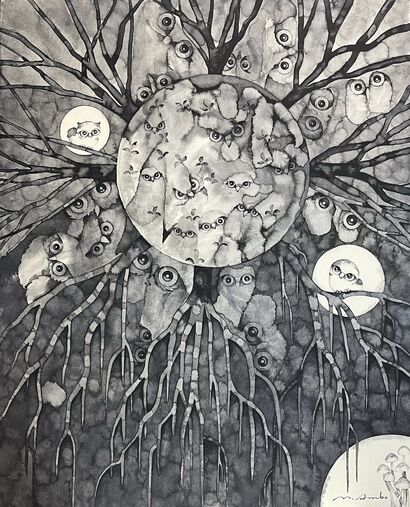 Awakening of the Spirit - A Paintings Artwork by Makoto Ambo