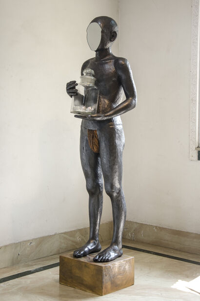Untitled - A Sculpture & Installation Artwork by Kanchan Karjee