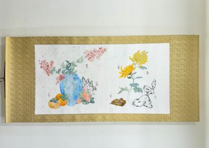 Garden of Autumn - a Paint Artowrk by Chih Chieh Chang