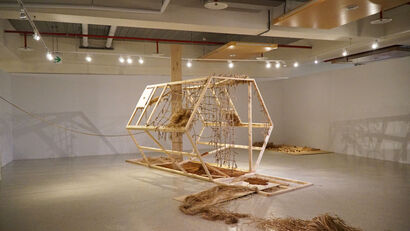 A PRIMITIVE TRIBE IN THE MODERN WORLD  - A Sculpture & Installation Artwork by JOY