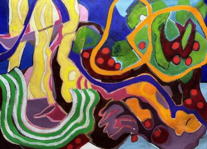 In the Garden of Memories - a Paintings Artwork by Jochen Ulmer