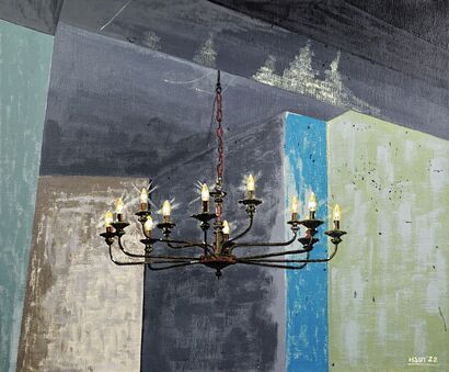 The Sentiment of Light – GLITCH coffee & roasters, Tokyo - a Paint Artowrk by HsunArt