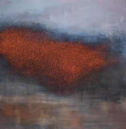 Nuvola rossa - a Paint Artowrk by Laura  Pitingaro