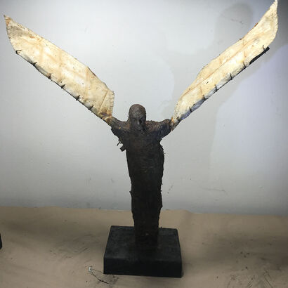 Icaro - A Sculpture & Installation Artwork by Armando D'Andrea