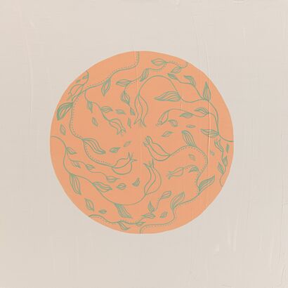 Sweet Current  - a Paint Artwork by MARA BONOFIGLIO