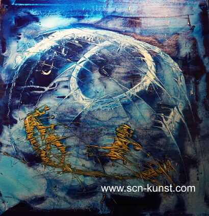 cosmic energy - a Paint Artowrk by SCN-Kunst
