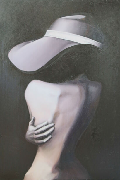 Dance in the darkness  - A Paint Artwork by Anita Familje 