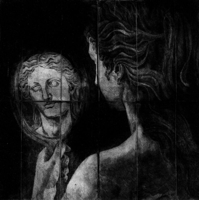 Contemplation  - a Paintings by Stefania Loreto