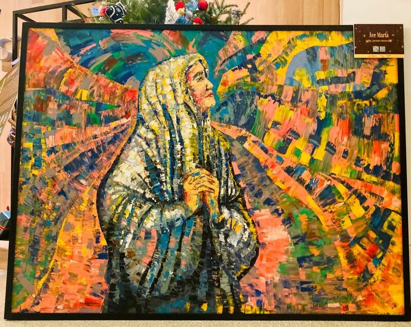 Ave Maria - a Paint by Jensen  Moreno