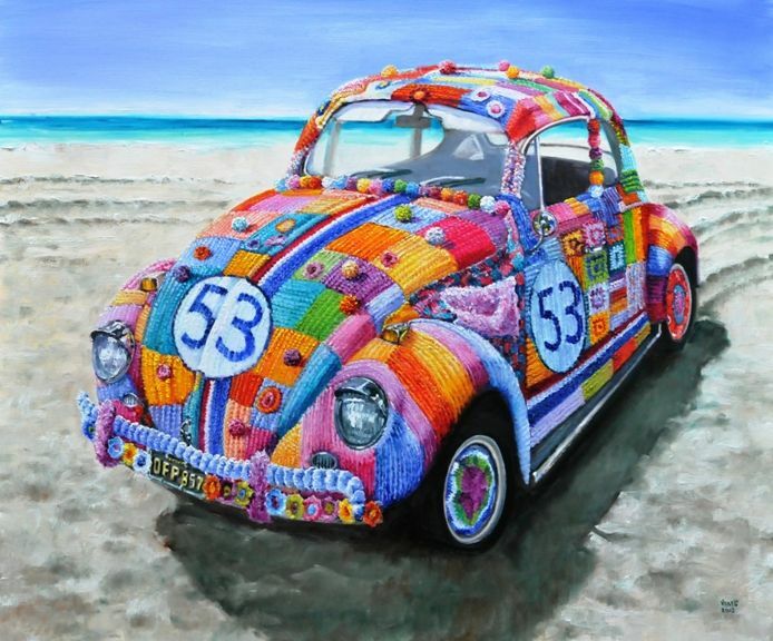 Herbie incognito - a Paint by Vera Cauwenberghs