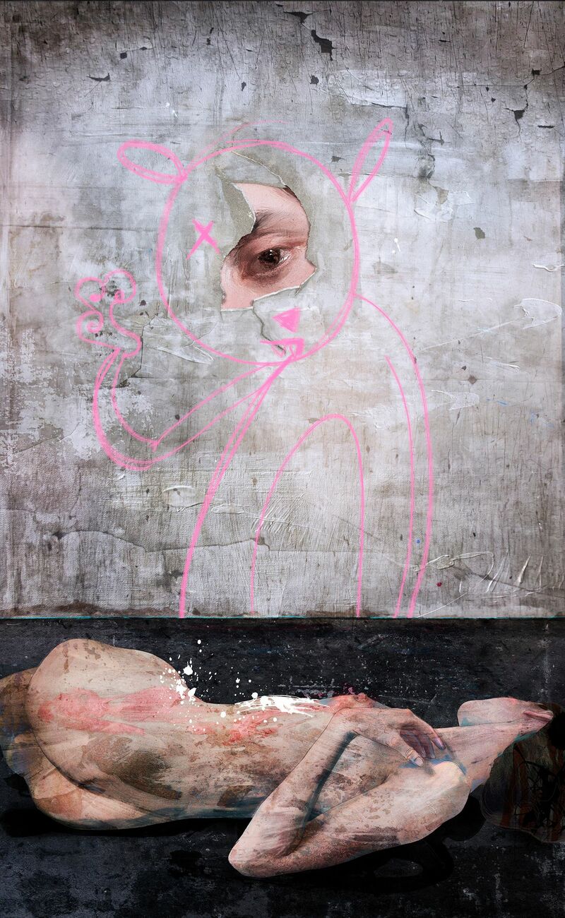 Peeping Tom - a Paint by Sait  Mingu