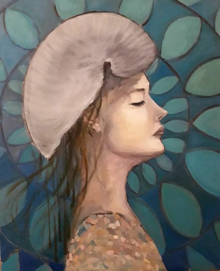 Sirena Blu - a Paint by giuseppe Aicolino