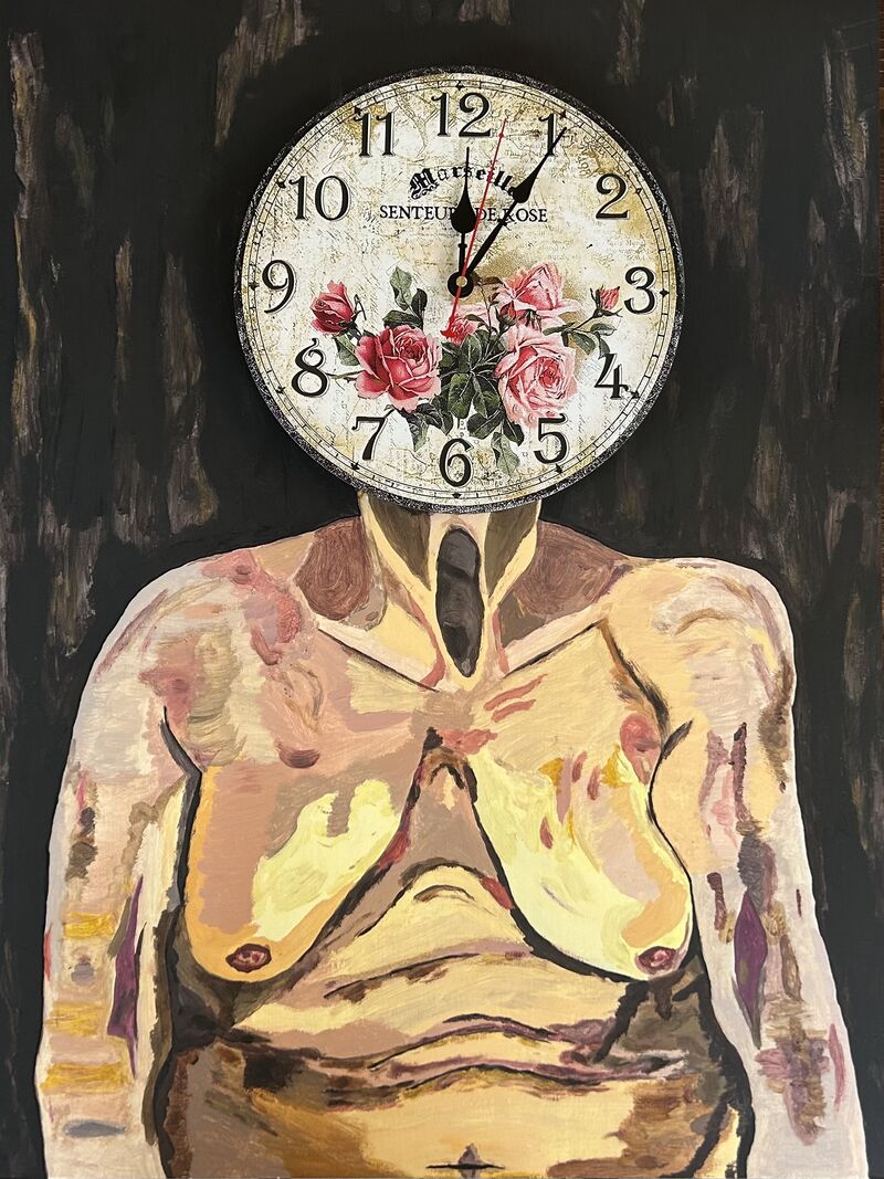 Il volto del tempo - a Sculpture & Installation by risolatte