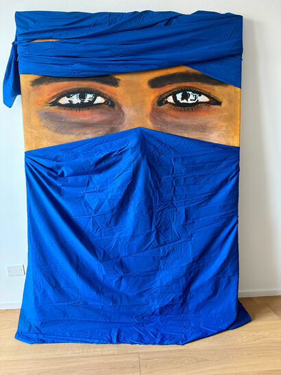sguardo berbero - a Paint Artowrk by daniele cantoni