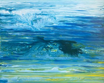 Granada, Agua de Vida. - a Paintings Artwork by Isabel Salas