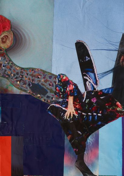 Schräger Vogel - a Paintings Artwork by Bettina Bucher-Schmidt