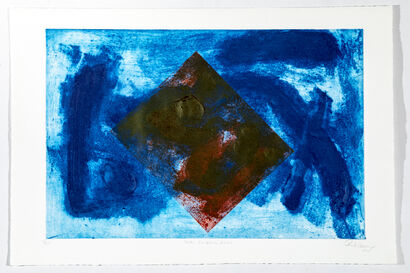 My Blue Contours - a Paint Artowrk by Renato Moraes