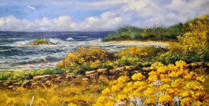 IL SALUTO AL MARE - a Paintings Artwork by GIANFRANCO DONATI