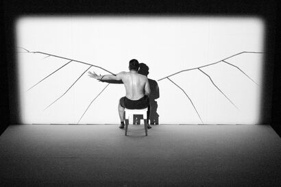 A White Speaker\'s Corner - a Performance Artowrk by Alessandra Fel