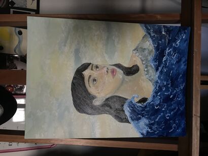 a beira mar - a Paint Artowrk by Mariana vidal