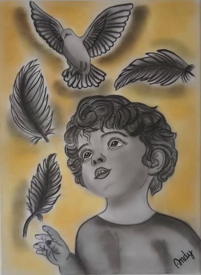 "Inner Space" - a Paintings Artwork by Art By Andy Original