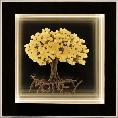 Tree of money - A Sculpture & Installation Artwork by Lucas  luminnari