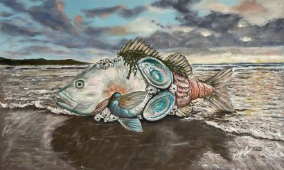 Metamorfosi del Nautilus - A Paintings Artwork by Angelo Funari