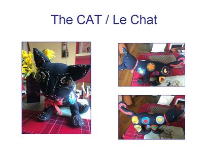 The Cat / Le Chat - A Art Design Artwork by Yulia Niki