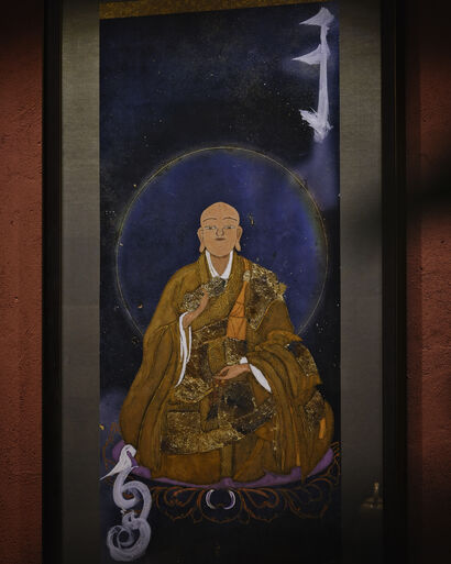 Pervasive Illumination - Master Kukai - a Paint Artowrk by JiangHan